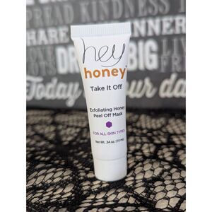 🌈5/25 Hey Honey “Take It Off” Exfoliating Honey Peel Off Mask (10 mL)
